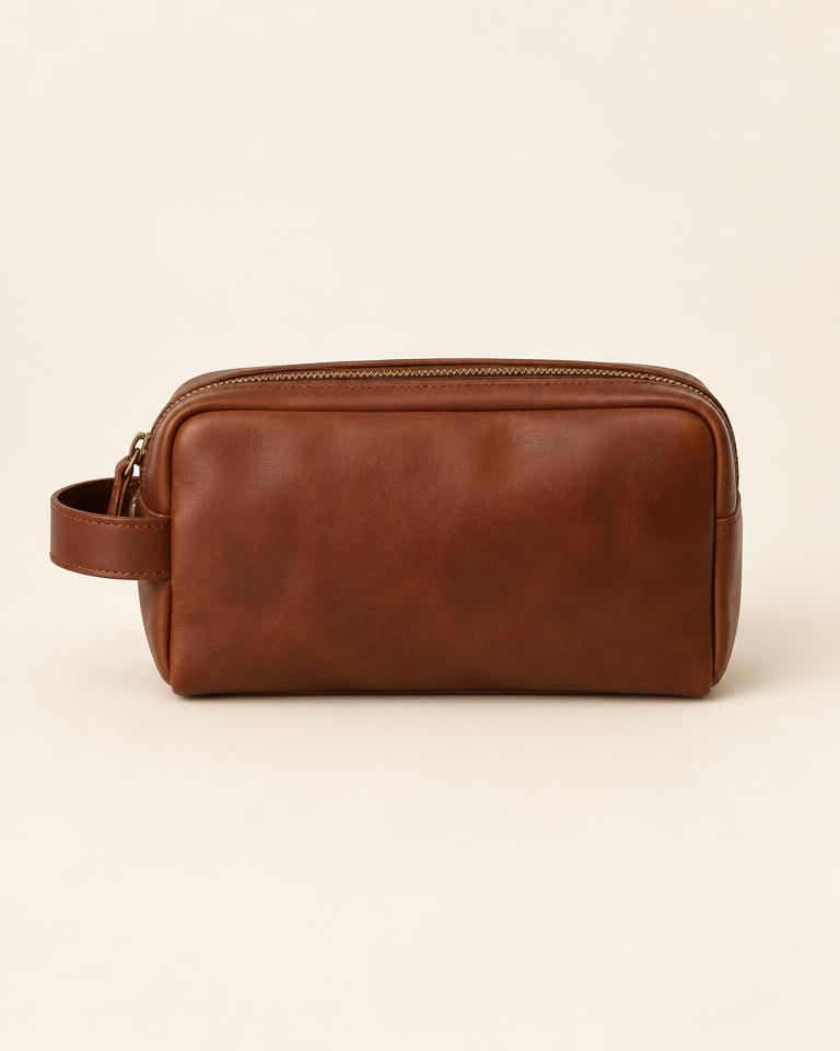 Leather Dopp Kit