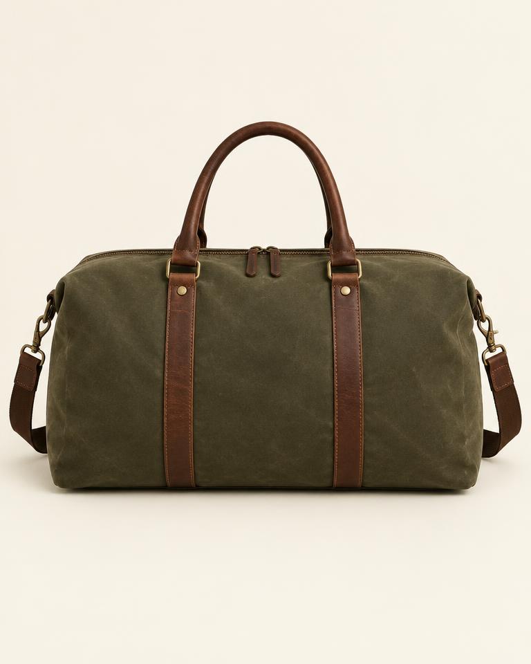 Waxed Canvas Weekender