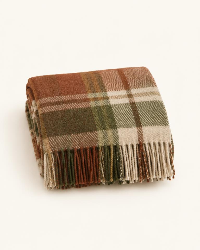 Plaid Wool Blanket